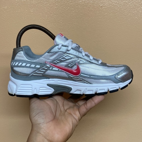 Nike Initiator Women’s Running Sneakers “White Metallic Silver Pink” - Picture 7 of 17